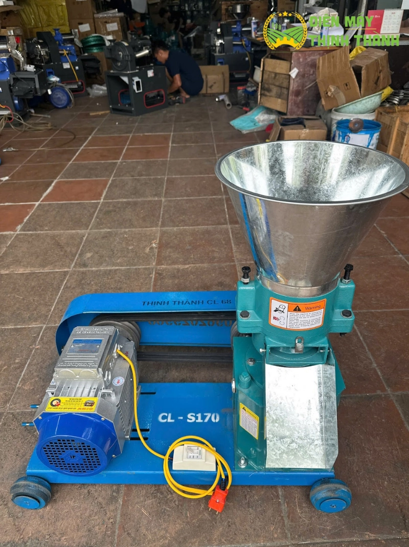 Thông số kỹ thuật chi tiết của máy ép cám viên S170 Curoa 2 lô ép