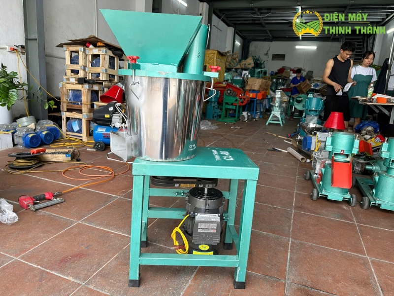 Máy băm chuối đa năng chạy điện