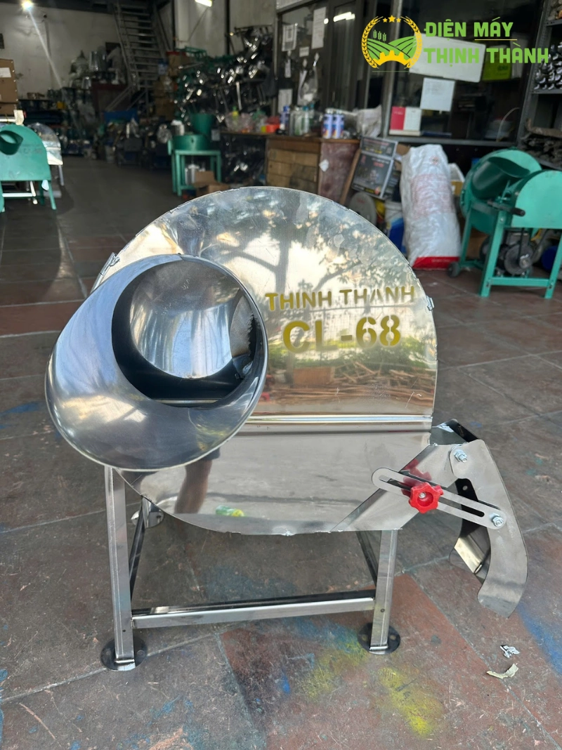 Lợi ích vượt trội khi sử dụng máy thái chuối mịn cửa ngang inox 1.1kw