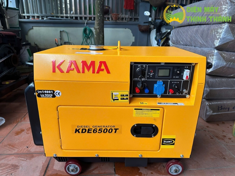 Hướng dẫn sử dụng và bảo trì máy phát điện Kama KDE6500T hiệu quả