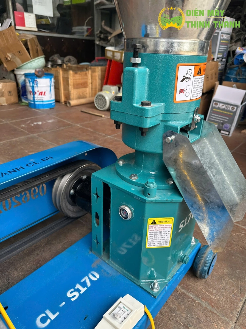 Hướng dẫn sử dụng và bảo trì máy ép cám viên S170 Curoa 2 lô ép hiệu quả