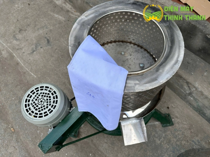 Ứng dụng đa dạng của máy vắt ly tâm 40L inox trong ngành thực phẩm