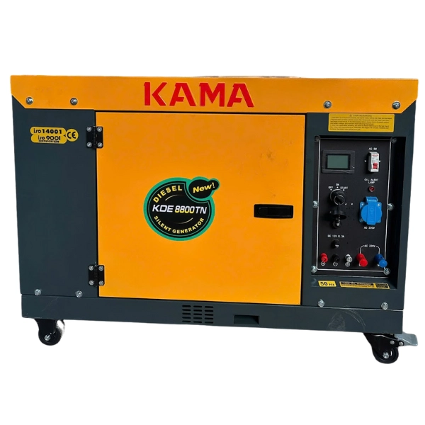 Máy Phát Điện Chạy Dầu Kama 8800TN 6Kw Chống Ồn