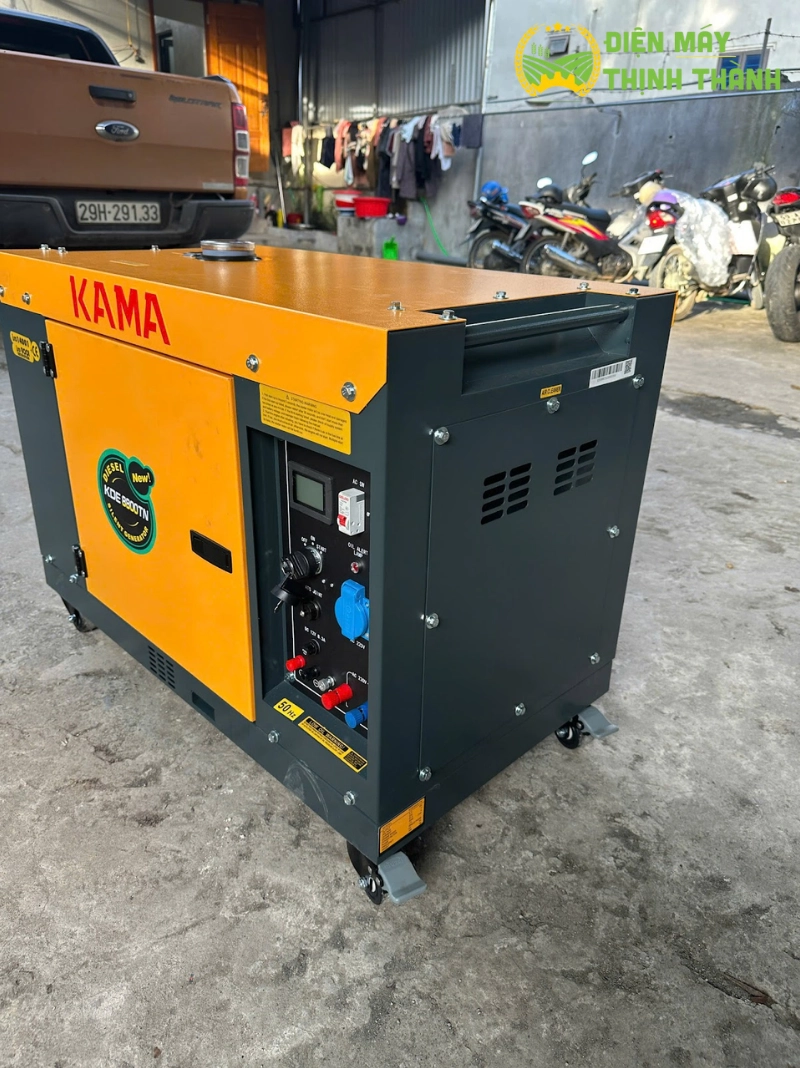 Hướng dẫn sử dụng và bảo dưỡng máy phát điện Kama KDE8800TN hiệu quả và an toàn