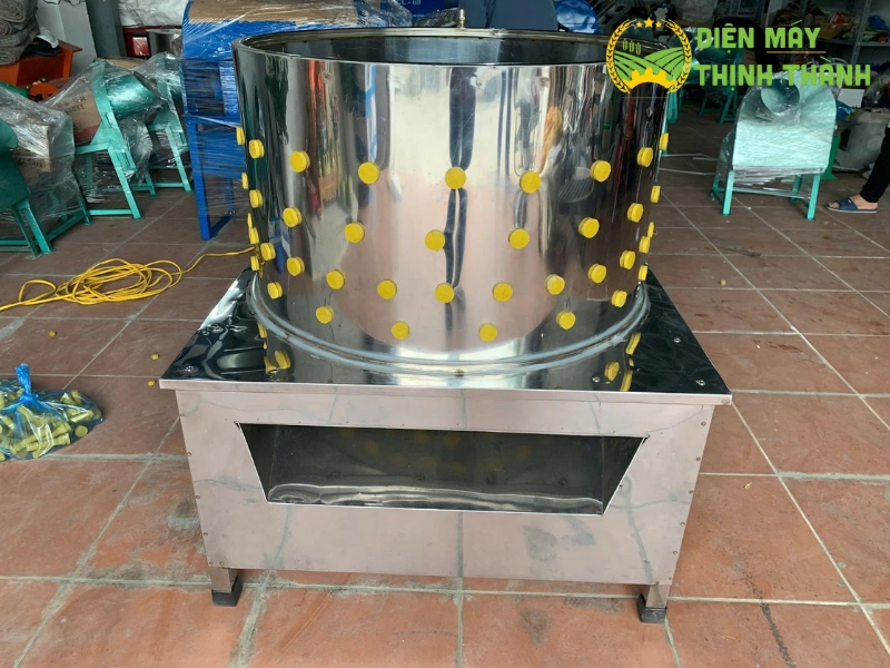 Ưu điểm vượt trội của máy vặt lông gà vịt đường kính 80cm