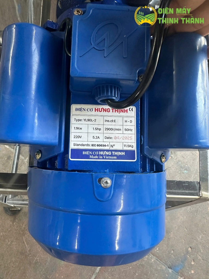 Thông số kỹ thuật chi tiết của máy thái chuối mịn inox 1.1kW