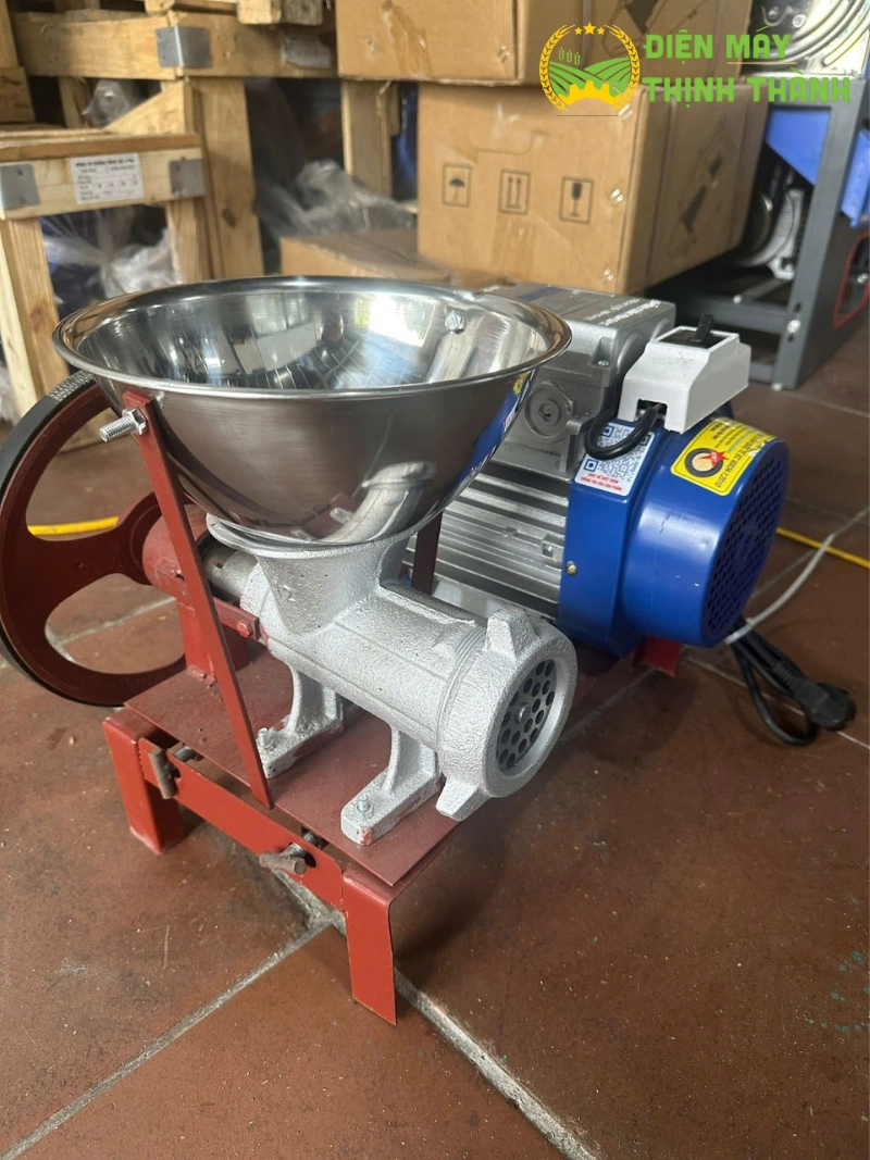 Ứng dụng thực tế của cối xay cá đùn thịt 12 gang