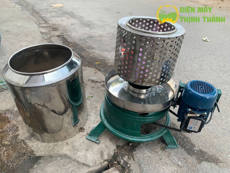 Máy vắt ly tâm 60L inox: Giải pháp tối ưu cho sản xuất công nghiệp