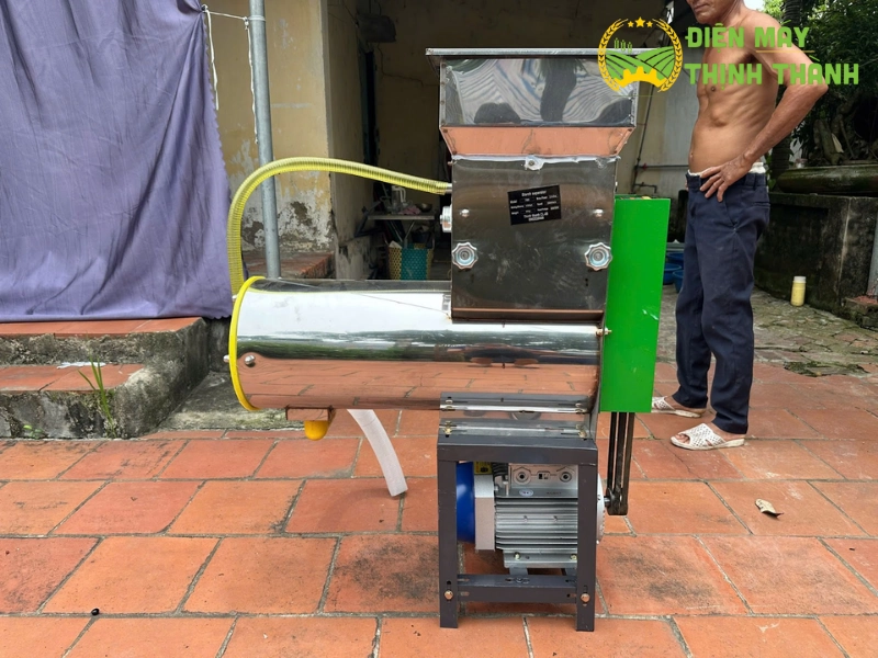 Máy xay vắt nghệ, sắn dây liên hoàn Thịnh Thành CL780