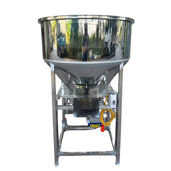 Máy Trộn Thức Ăn Chăn Nuôi Inox 75kg