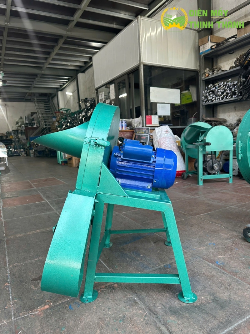 Máy thái chuối mịn cửa ngang 